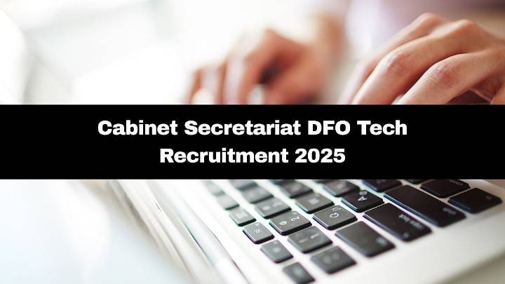 Cabinet Secretariat DFO Tech Recruitment 2025: Registration Process For 250 Vacancies Starts; Check All The Important Details Here