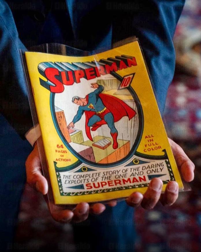 Cómic ‘Superman No.1’ se vende en 9.12 mdd