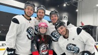 Mammoth host Make-A-Wish kid for day