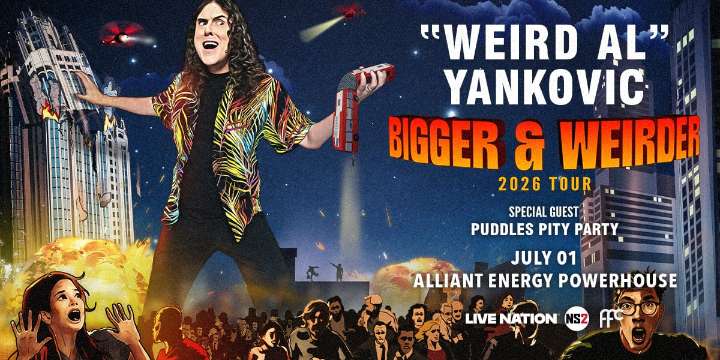 ‘Weird Al’ Yankovic bringing ‘Bigger & Weirder Tour’ to Cedar Rapids