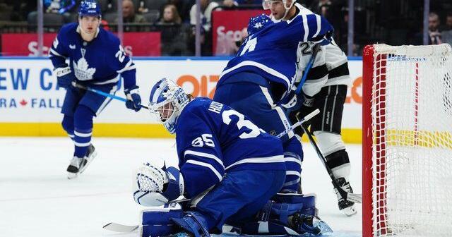 Byfield scores in OT, Kings top Leafs 4-3 and hand Toronto its fourth straight loss
