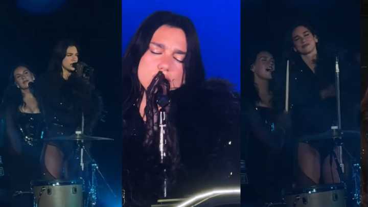 Videos | Dua Lipa sorprendió a sus fans en Bogotá interpretando la canción 'Antología', de Shakira: así fue el momento