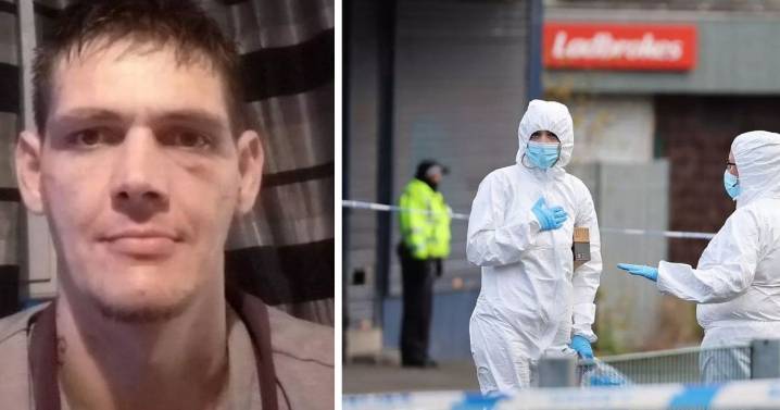 Killer caught on CCTV knifing man to death after they hugged jailed for 18 years