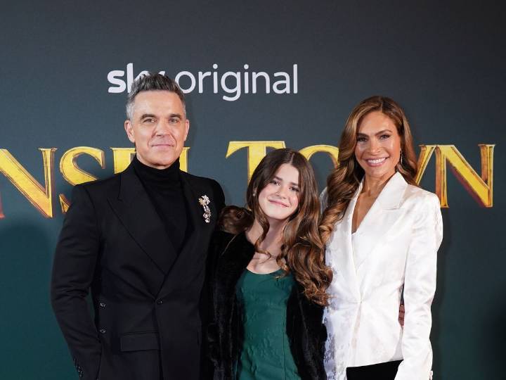 Robbie Williams ‘super proud’ of daughter Teddy who stars in Tinsel Town