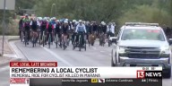Memorial ride for cyclist killed in Marana