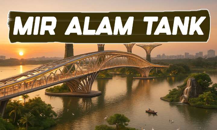 Hyderabad’s Historic Mir Alam Tank Set for Stunning Transformation 
