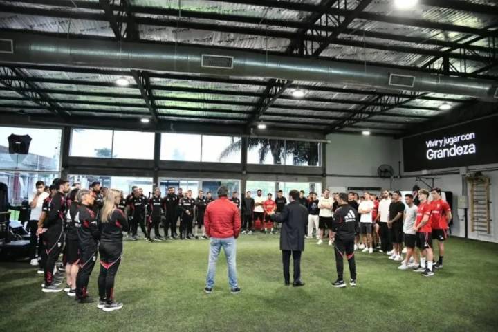 Así fue la primera reunión entre Di Carlo con Gallardo en River antes del Superclásico