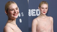 Elle Fanning Dons Romantic Sheer Dress for 'Sentimental Value' Premiere
