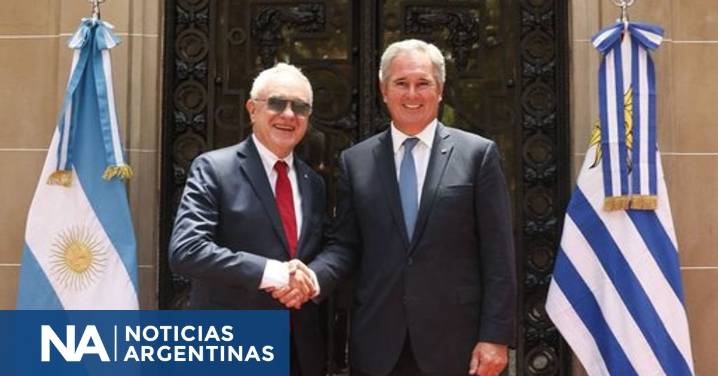 "Fortalecer la cooperación": Quirno recibió al canciller de Uruguay