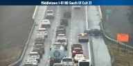 Crash on I-91 in Middletown causes lane closure