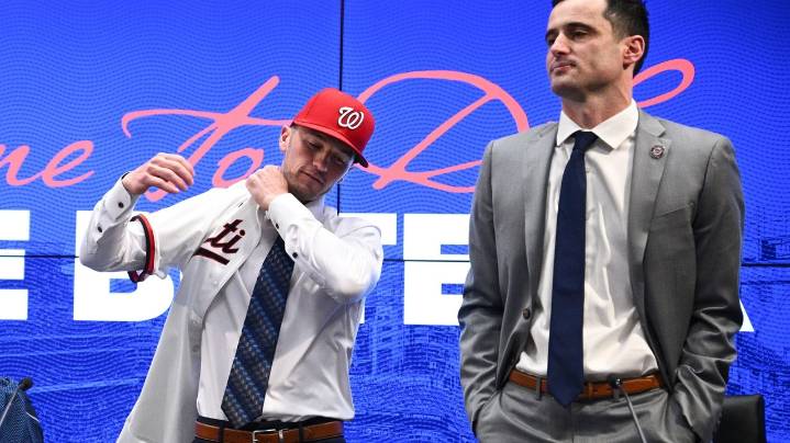 New Nationals manager Blake Butera got his first job in the majors the day his first child was born