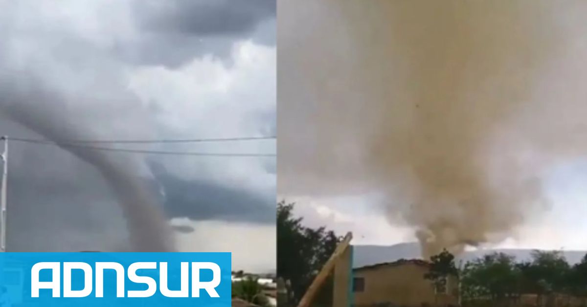 12:13 Un tornado arrasó una localidad en Brasil y murieron cinco personas: se registraron ráfagas de 250 km/h