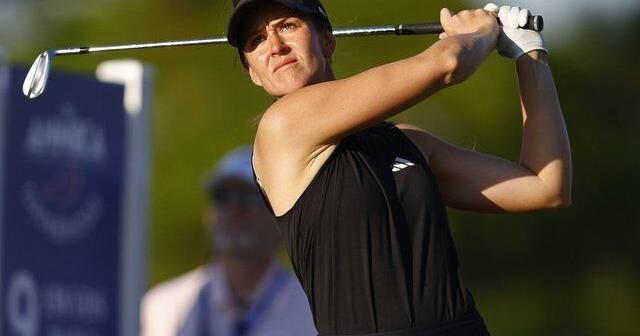 Linn Grant with 65 takes a 1-shot lead on LPGA