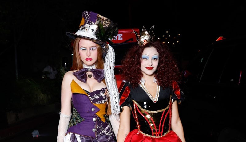 Riverdale’s Camila Mendes & Madelaine Petsch Wear Coordinated Halloween Costumes with ‘Alice in Wonderland’ Theme | 2025 Halloween, Camila Mendes, Halloween, Madelaine Petsch | Celebrity News and Goss