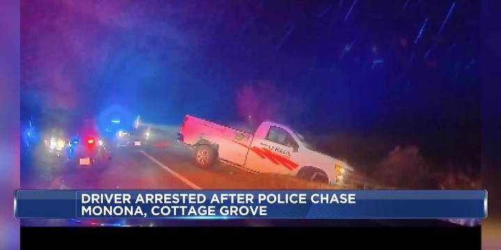 Monona Police: Madison man facing several charges after chase involving rental U