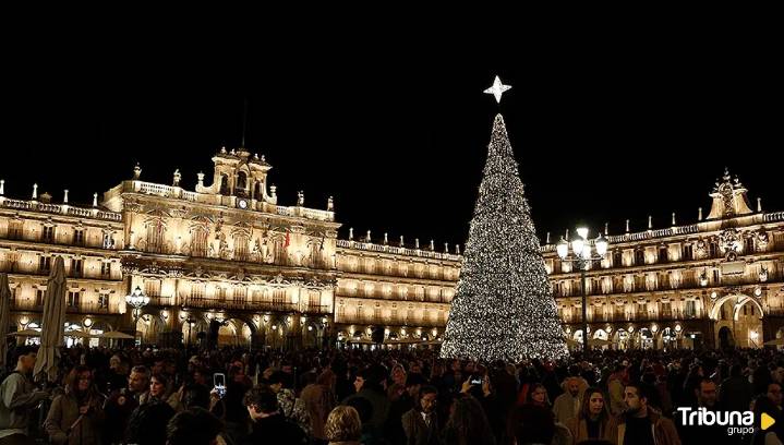 Salamanca brillará este jueves con el encendido de las luces de Navidad