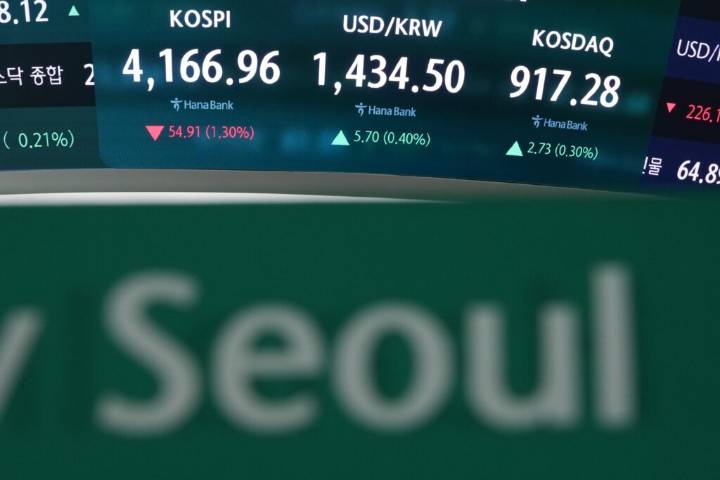 Wall Street gains ground amid steady flow of earnings reports, upbeat economic updates