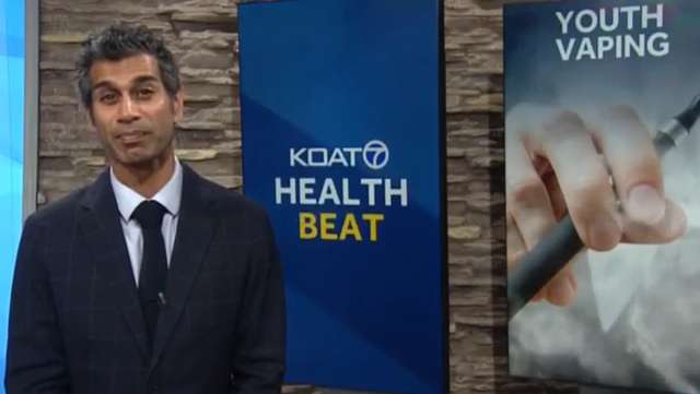 Vaping use is on the rise, especially with teenagers