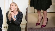 Sarah Jessica Parker’s Crystal Shoe Streak Takes a Subtle Turn