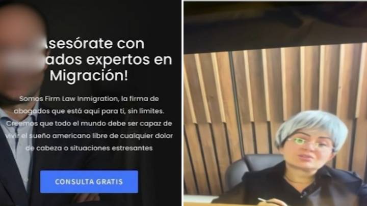 Estafa migratoria de falsa audiencia virtual con jueza