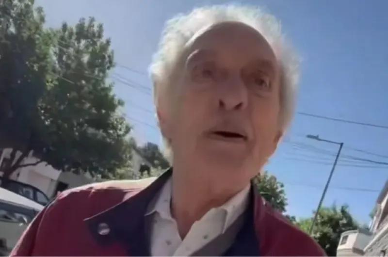 VIDEO. Brutal agresión de un jubilado a una joven que estacionó frente a su casa