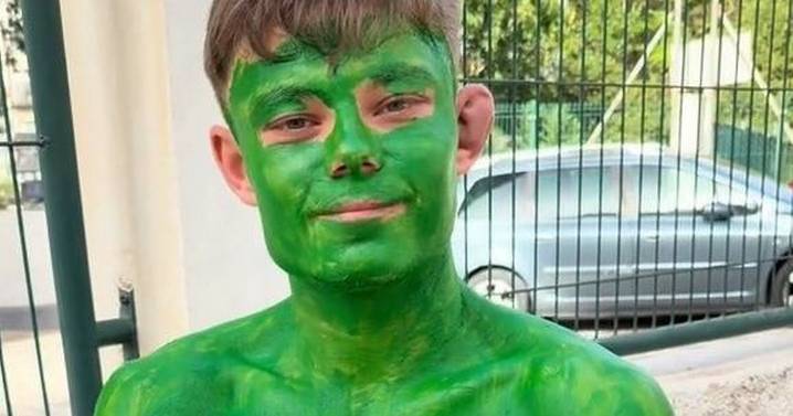 Benidorm boy left green-faced after Hulk prank goes very wrong