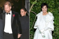 Meghan Markle and Prince Harry Have Glam Night Out at Kris Jenner's Party