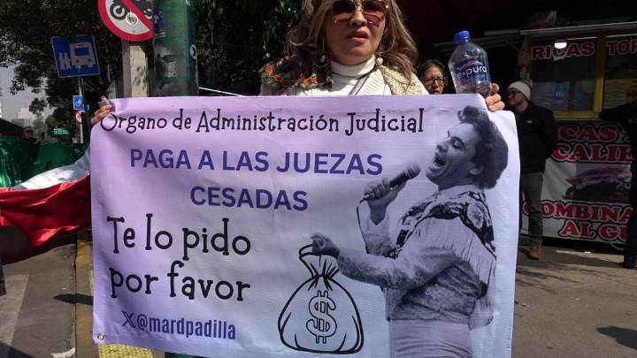 Juzgadores preparan plantón indefinido por impago de indemnizaciones