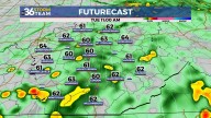 Rain chances return heading into Tuesday