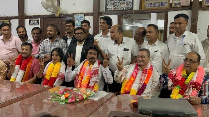 Nurul Haque Mazumdar and Fakhrul Islam Barbhuiya Elected to Lead Hailakandi Bar Association