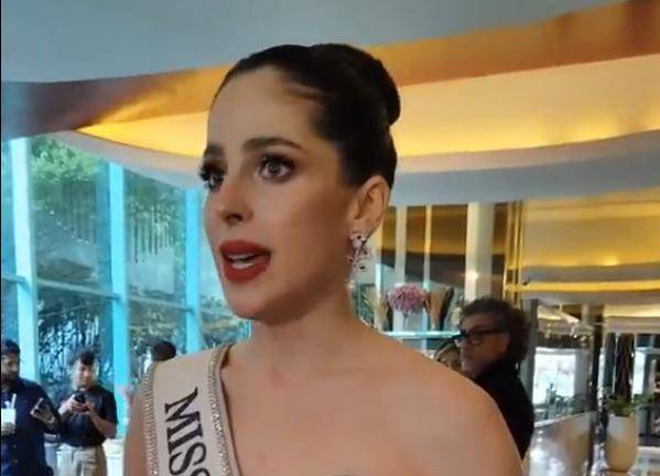 Denuncia Fátima Bosch maltrato de Nawat Itsaragrisil en Miss Universo Tailandia