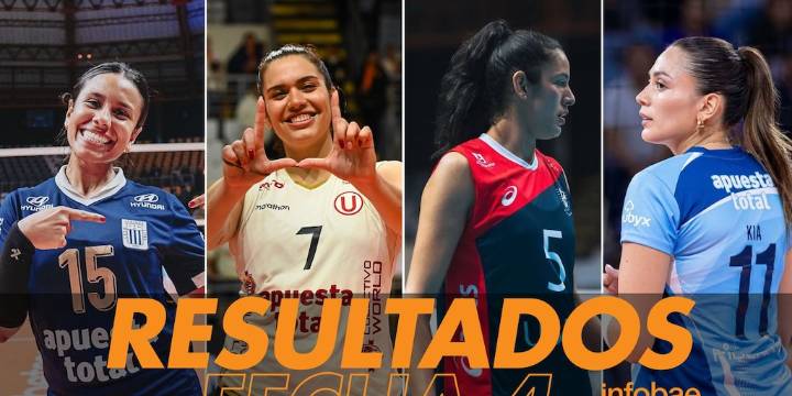Resultados de la fecha 4 de la Liga Peruana de Vóley 2025/2026: así van los partidos