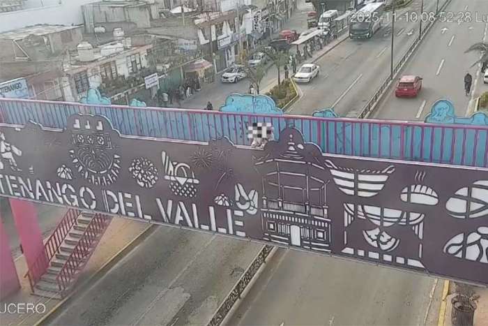 Rescatan a joven en crisis emocional en Tenango del Valle