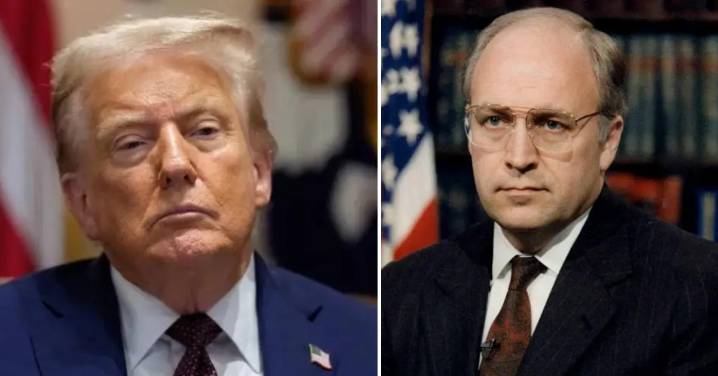 Donald Trump Radio Silent on Former Vice President Dick Cheney's Death as He Whines About MSNBC