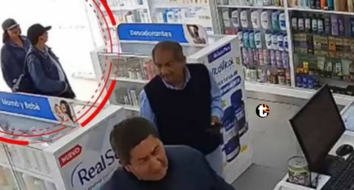 ¡Insólito golpe en San Miguel! Cuatro adultos mayores robaron más de S/ 6 mil en productos dermatológicos de botica [VIDEO]