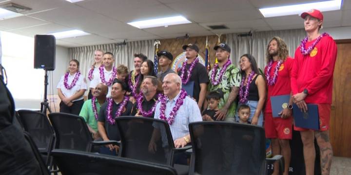Oahu woman who got a ‘rare second chance in life’ thanks her rescuers