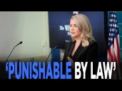 WH DEFENDS Trump's Sedition 'Punishable By Death' Remarks