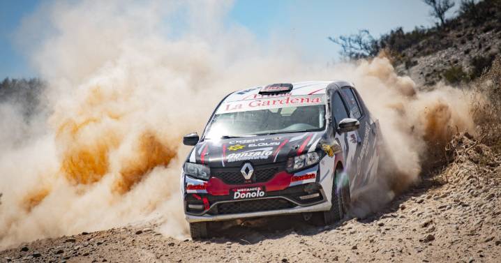 Rally Regional: Oscar Ibargüen dio el primer paso y lidera en Chichinales