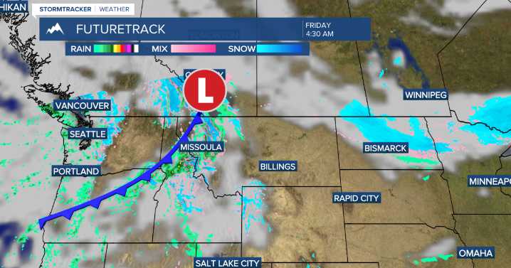 Weather Forecast: Rain and snow this morning, Breezy this afternoon