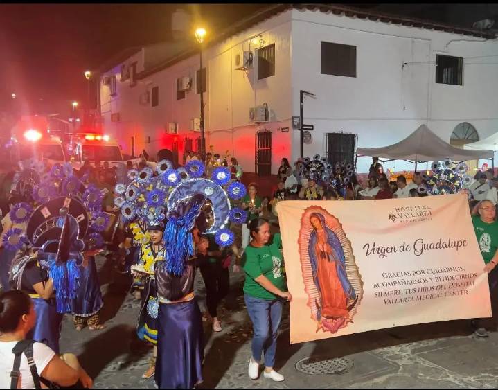 Arrancan las Fiestas Guadalupanas en Puerto Vallarta; primer día con 27 peregrinaciones