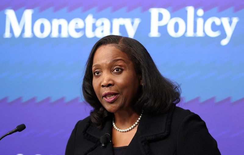 Fed's Cook sees risk of 'outsized asset price declines'