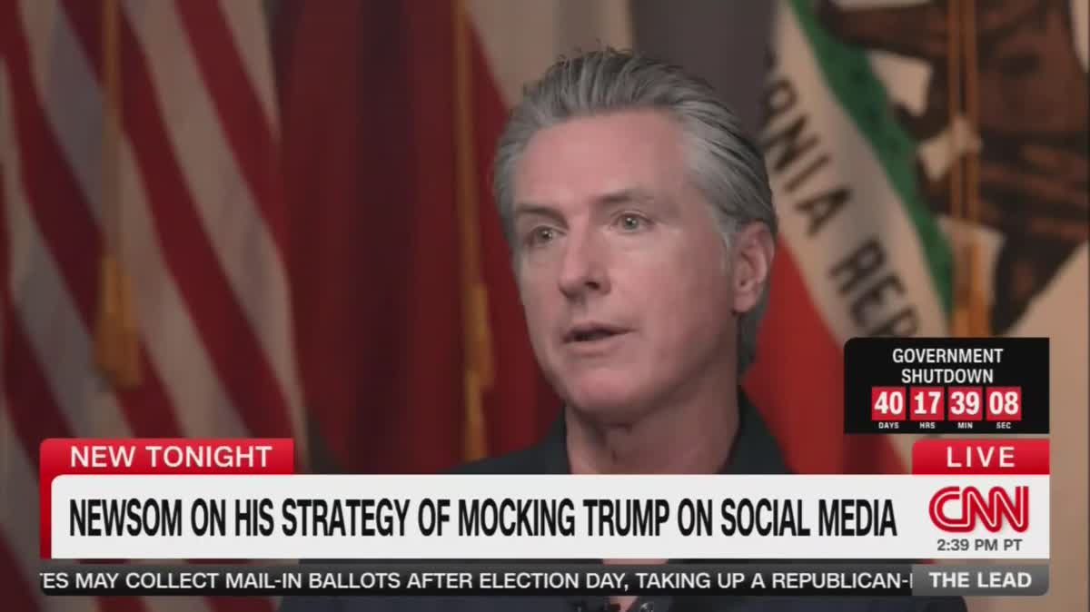 Gov. Gavin Newsom Selling Presidential Kneepads To Troll Trump
