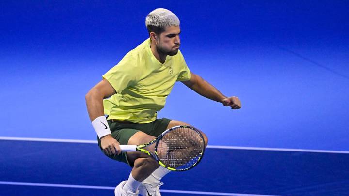 Alcaraz, con una sobrecarga tras las ATP Finals: descansará este martes y decidirá el miércoles si juega la Copa Davis