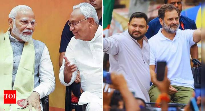 Bihar exit polls 2025: Axis My India predicts win for NDA; setback for Mahagathbandhan likely