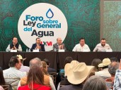 Diputado Guillermo Ramírez participa en foro sobre la Ley General del Agua