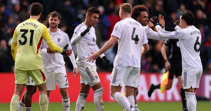 Man Utd player ratings as 8/10 star shines in big win over Crystal Palace