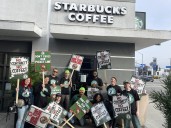 Thousands of Starbucks baristas strike over stalled labor contract negotiations, but company still going strong