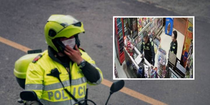 Jurista explicó las consecuencias que podría recibir el policía captado en video intimidando a una comerciante en Bogotá