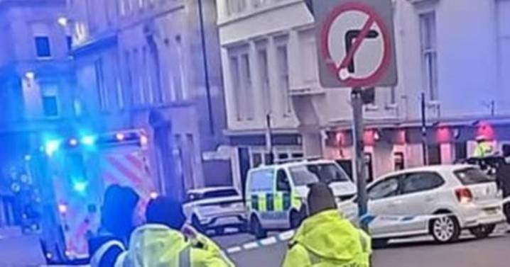 Police issue update on Glasgow city centre incident as busy area cordoned off