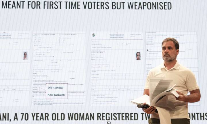 Rahul's claims on vote manipulation in Haryana unfounded: EC officials